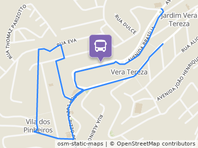 Mapa da parada