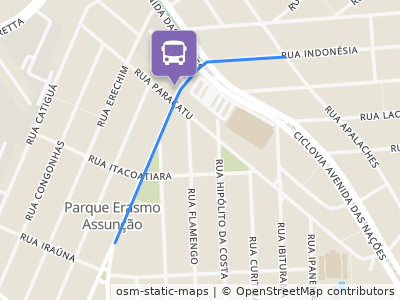 Mapa da parada