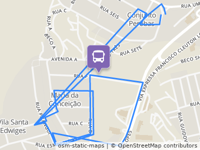 Mapa da parada