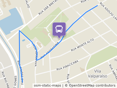 Mapa da parada