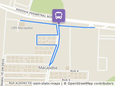 Mapa da parada