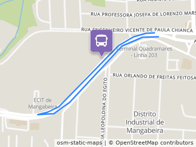 Mapa da parada