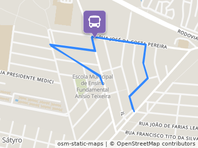 Mapa da parada