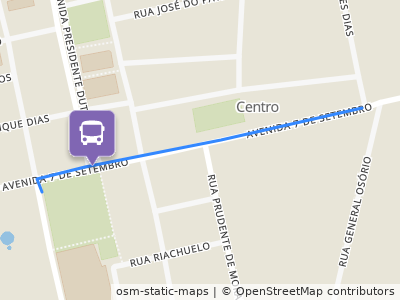 Mapa da parada