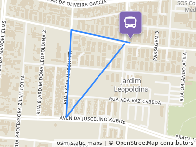 Mapa da parada