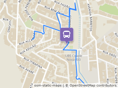 Mapa da parada