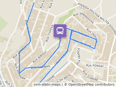 Mapa da parada
