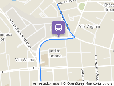 Mapa da parada