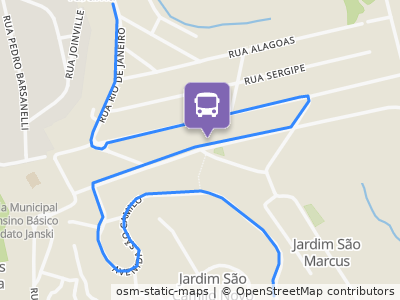 Mapa da parada