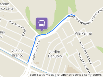 Mapa da parada