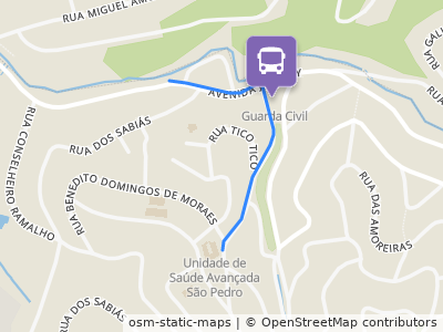 Mapa da parada