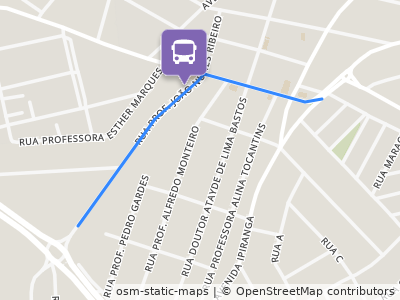 Mapa da parada