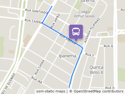 Mapa da parada