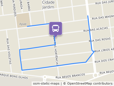Mapa da parada