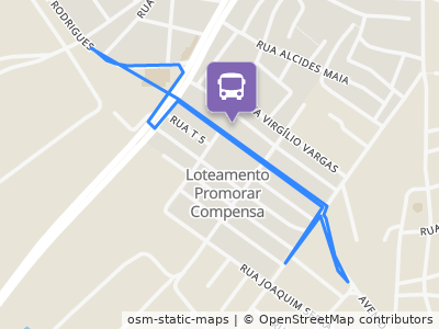 Mapa da parada