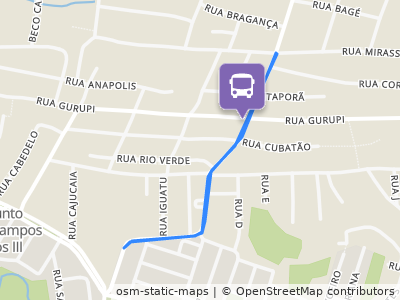 Mapa da parada