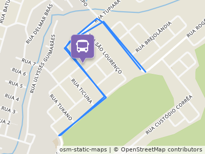 Mapa da parada
