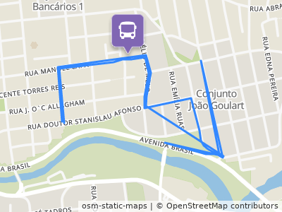 Mapa da parada
