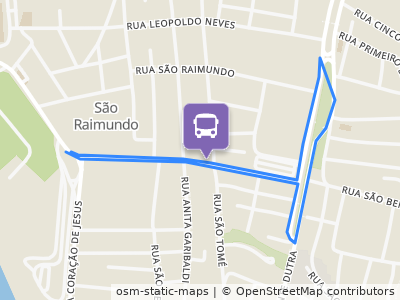 Mapa da parada