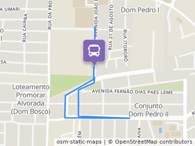 Mapa da parada