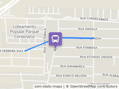 Mapa da parada