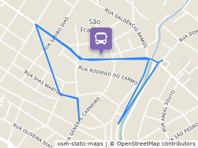 Mapa da parada