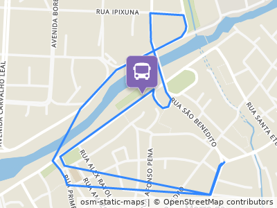 Mapa da parada