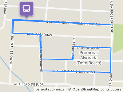 Mapa da parada