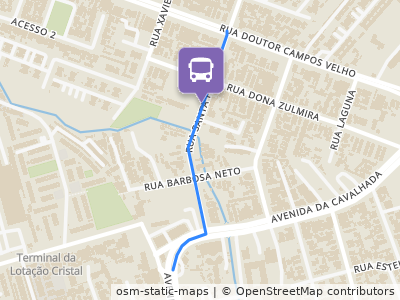 Mapa da parada
