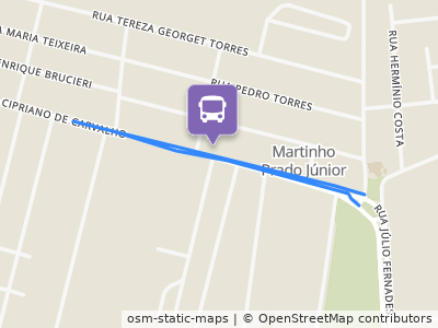 Mapa da parada