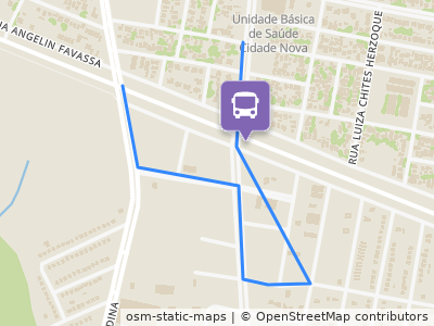 Mapa da parada