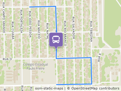 Mapa da parada