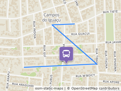 Mapa da parada