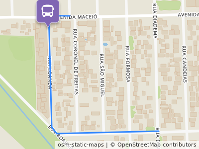 Mapa da parada
