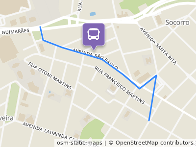Mapa da parada