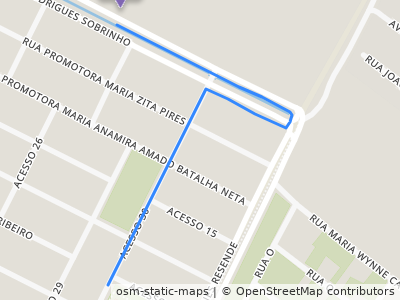 Mapa da parada