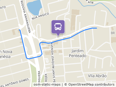 Mapa da parada