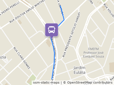 Mapa da parada