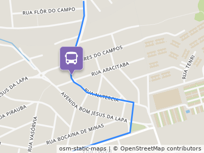 Mapa da parada