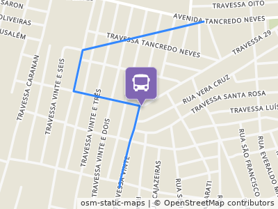 Mapa da parada