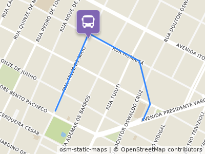Mapa da parada