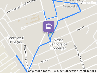Mapa da parada