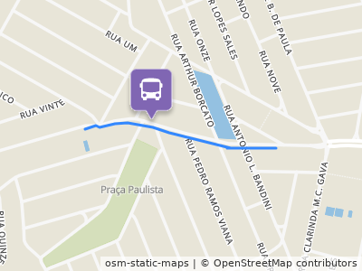 Mapa da parada