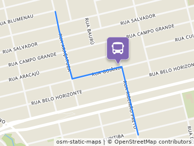 Mapa da parada