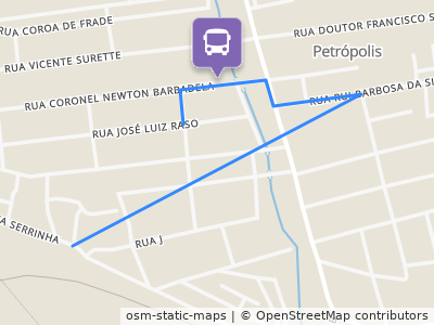 Mapa da parada