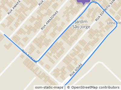 Mapa da parada
