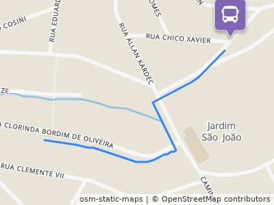 Mapa da parada