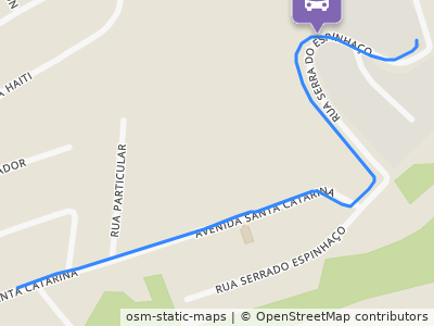Mapa da parada