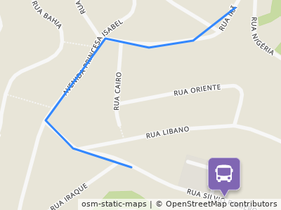 Mapa da parada