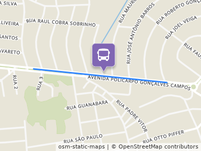 Mapa da parada